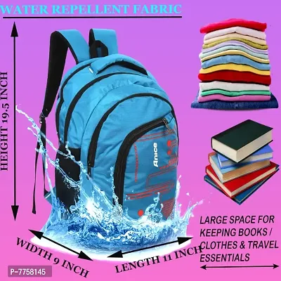ANICE 35 L Casual Waterproof Laptop Bag/Backpack for Men Women Boys Girls/Office School College Teens  Students with Rain Cover (18 Inch)-thumb0