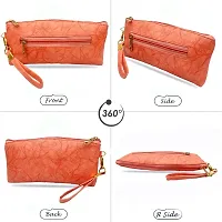 Anice Clutch Purses for Women | Girl | Womens PU Leather Clutch Girls Zipper Coin Purse-thumb1