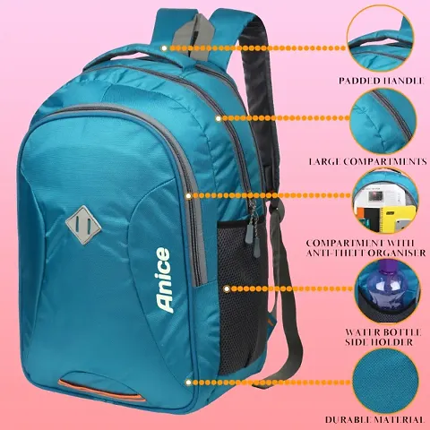 Classic Waterproof Laptop Backpacks for Men, 35ltr