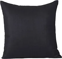 MSenterprise Cushion Covers Set of 5 Plain Polyester (16x16 Inch) Multicolor-thumb1