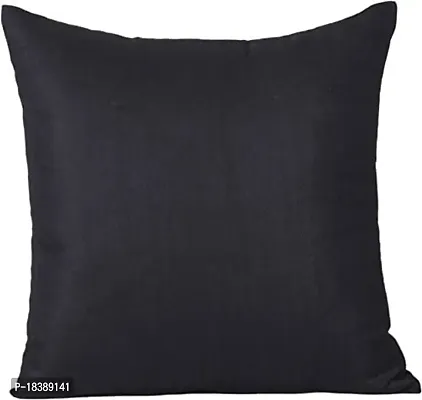 MSenterprise Cushion Covers Set of 5 Plain Polyester (16x16 Inch) Multicolor-thumb2