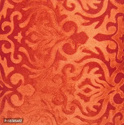 MSenterprises Cushion Covers Multi-Color Burnt Velvet Emboss Pack of 5 (24x24 Inch Or 60x60 cm) (Multi-Color)-thumb2