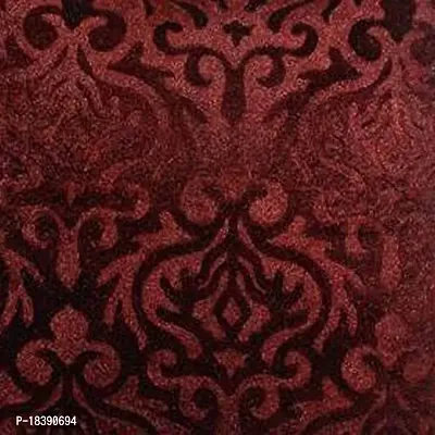 terprises Velvet Burnt Ambose Cushion Covers - Pack of 5 (16x16 Inch) (Brown)-thumb2