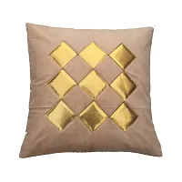 MSenterprise Cushion Cover Set of 5 Velvet Cushion Covers 40X40 cm (16X16)-thumb2