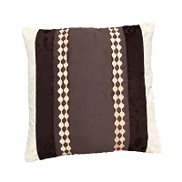 MSenterprise Cushion Cover Set of 5 Velvet Cushion Covers 40X40 cm (16X16)-thumb2