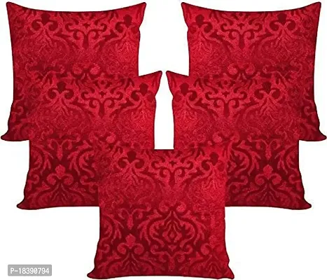 MSenterprises Velvet Cushion Covers Handmade Ambose for Home Bedroom Hall Living Room Car