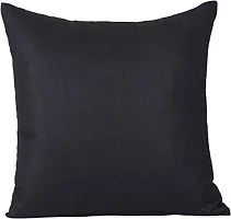 MSenterprise Cushion Covers Set of 5 Plain Polyester (16x16 Inch) Multi-thumb1