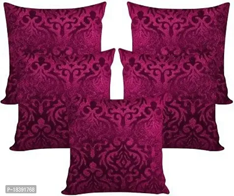 MSenterprises Velvet Cushion Covers Handmade Ambose for Home Bedroom Hall Living Room Car