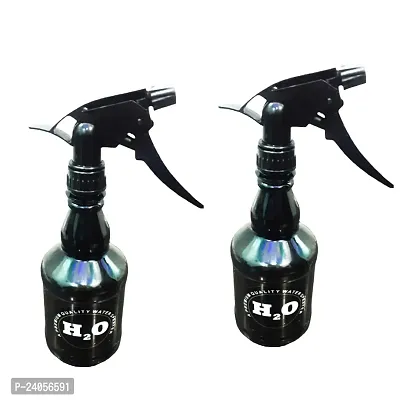 Hair Spray Empty Black Bottle Set Of 2-thumb0