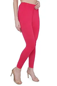 Fabulous Magenta Cotton Lycra  Churidaars For Women-thumb2