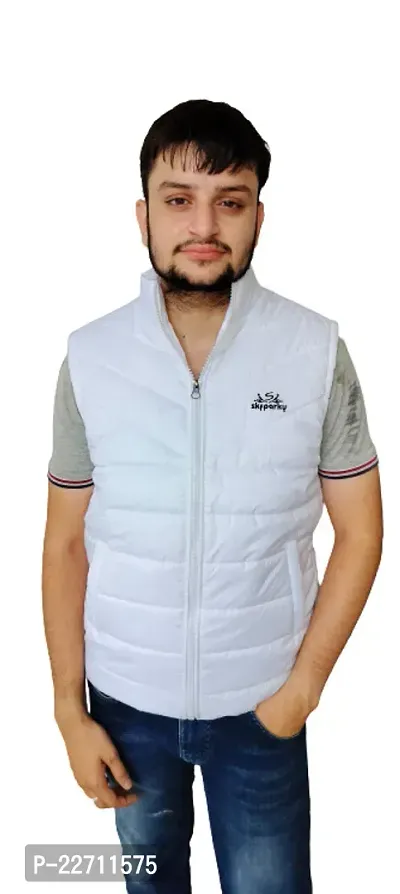 Stylish Fancy Nylon Solid Jackets For Men-thumb0