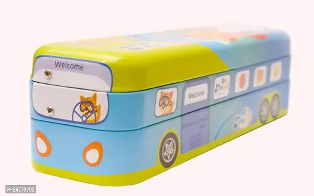 Unique Bus Shape Toy Geometry Box-thumb0