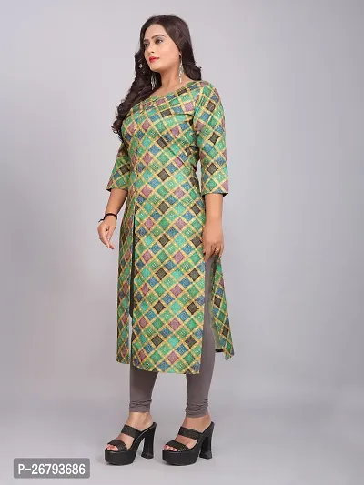 Fancy Cotton Linen Kurtas For Women-thumb2