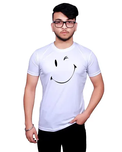 Round Neck Graphic T-Shirt