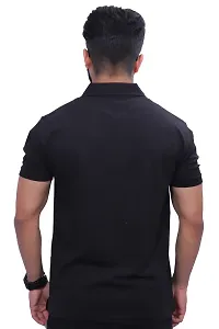 Black Color-Polo Tshirt-thumb1