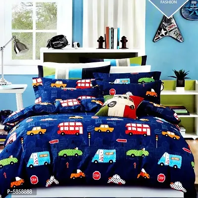 Cotton Bedsheet with 2 Pillowcover