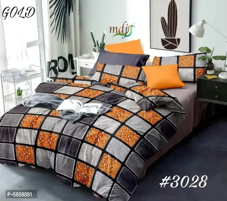 Cotton Bedsheet with 2 Pillowcover