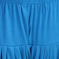 Casuals Women's Viscose Patiyala/Patiala Pants Combo 2(Deep Rani and Turquoiese Blue; X-Large)-thumb3