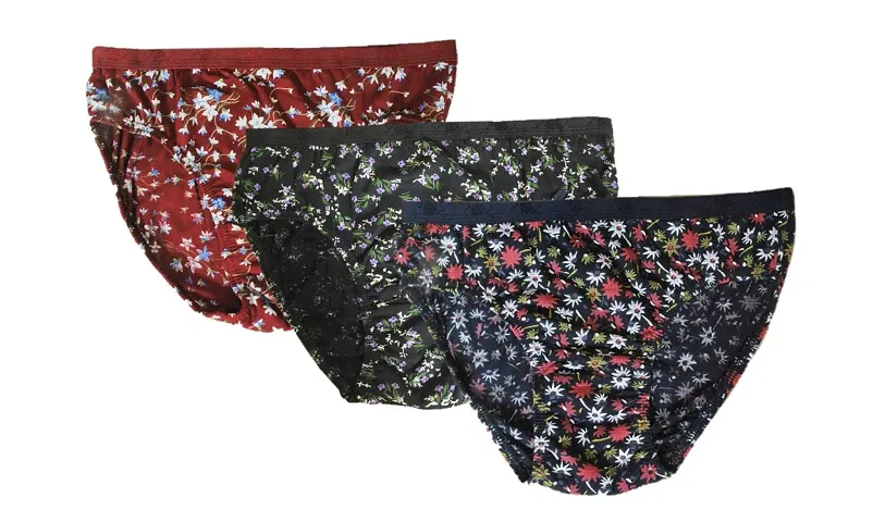 TOMFY Women's Brief Panties (Multi-Coloured, S - XXL) - Combo Pack