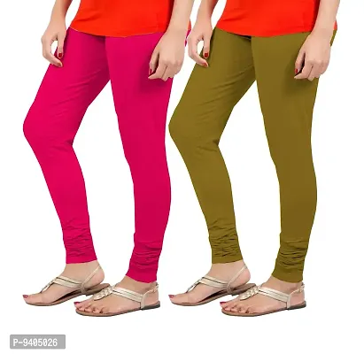 CASUALS Women's Regular Fit 4 Way Leggings Combo 2 (DeepRani:: Light Brown ; XX-Large)