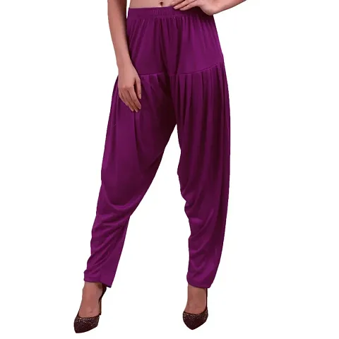 Casuals Women's/Ladies viscose patiala pants (Multi-Coloured;Size: L,XL,2XL,3XL,4XL))
