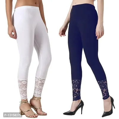 Buy Kawam Stretchble Women's Boiwash Lycra 4 Way, Churidar Leggings With  MIYANI with Dori Combo (Pack of 3 Black, White, Mahroon)- Free Size Online  at Best Prices in India - JioMart.