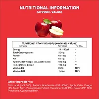 Apple Cider Vinegar+ for Weight Control and Weight Management - Apple Flavor ( Pack of 8)-thumb1