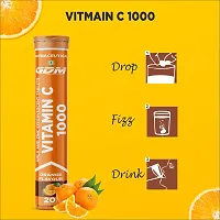 GDM Natural  Vitamin C 1000  (Vitamin C  Zinc) - Orange Flavor (Pack of 1)-thumb3