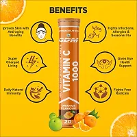 GDM Natural  Vitamin C 1000  (Vitamin C  Zinc) - Orange Flavor (Pack of 1)-thumb2