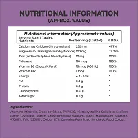 Organic Calcium + Vitamin D3 | Zinc + Magnesium 90 Coated Tablets ( Pack of 2)-thumb2