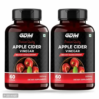 Apple Cider Vinegar Capsule for Weight Management (Pack of 2)-thumb0