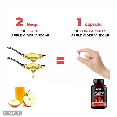 Apple Cider Vinegar Capsule for Weight Management (Pack of 2)-thumb3