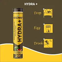 Hydra+ Effervescent Tablets For - Multivitamins, Minerals  Beet Root - Watermelon  Flavor ( Pack of 2)-thumb1