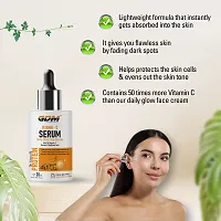 GDM Vitamin C Face Serum for Daily Glow with Vitamin C, Turmeric  Hyaluronic acid (30 ml)-thumb1