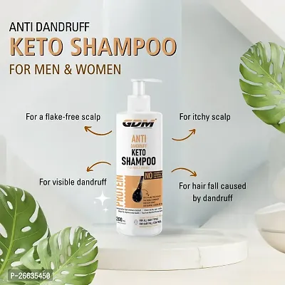 GDM Anti Dandruff Keto Shampoo For Control Dandruff and Hair Fall (200 ml)-thumb2