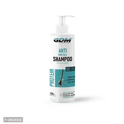 GDM Anti-Hair fall Shampoo For All Hair Types  Control Hair fall For Men  Women (200 ml)