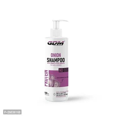 GDM Onion Shampoo for Hair Growth  Hair Fall Control with Onion  Plant Keratin (200 ml)