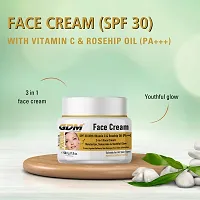 GDM Face Cream With Vitamin C  Roseship Oil for Moisturizer, Sunscreen  Glow  (50 g)-thumb1