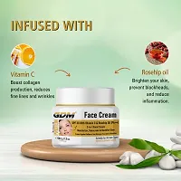 GDM Face Cream With Vitamin C  Roseship Oil for Moisturizer, Sunscreen  Glow  (50 g)-thumb2