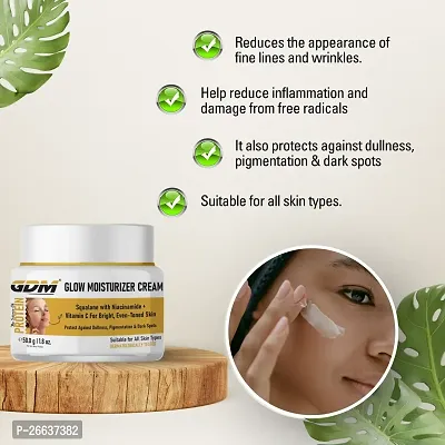 GDM Glow Moisturizer Cream for Skin Glow, Brightening and Even-toned Skin (50 g)-thumb2