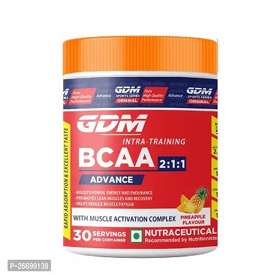 GDM BCAA Advance for intra-training Supplement - 30 servings (450 g, Pineapple)