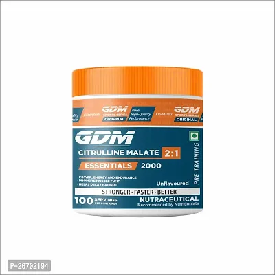 GDM Citrulline Malate 2:1 - 100 Servings (200 g, Unflavoured)-thumb0