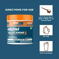 GDM Glutamine - Post Workout Recovery Supplement - 60 Servings (300 gm, Unflavored)-thumb2