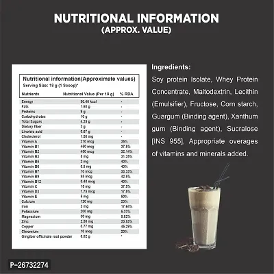 GDM Nutritional Protein Shake  - 20 servings (360 g, Cream  Cookies)-thumb3