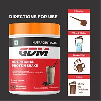 GDM Nutritional Protein Shake  - 20 servings (360 g, Cream  Cookies)-thumb3