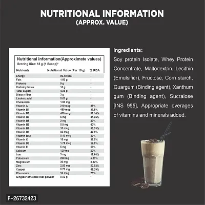 GDM Nutritional Protein Shake - 30 servings (540 g, Cream  Cookies)-thumb4