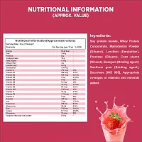 GDM Nutritional protein shake - 30 Servings (540 gm, Strawberry flavor)-thumb2