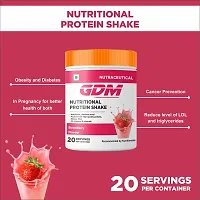 GDM Nutritional protein shake - 20 Servings (360 gm, Strawberry flavour)-thumb2