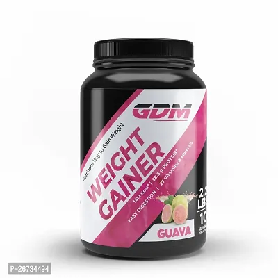 GDM Premium Nutritious way to gain weight, Weight Gainers (1 kg, GUAVA)-thumb0