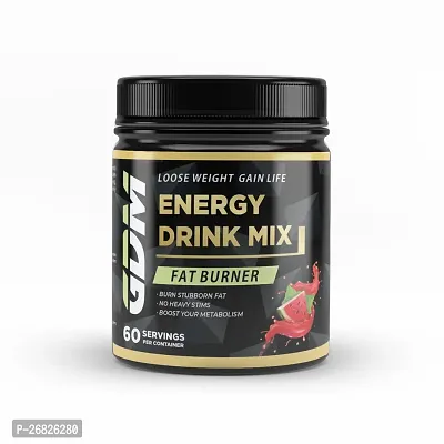 Energy Drink Mix - Fat Burner - 60 Servings (228 g, Watermelon Flavor)-thumb0